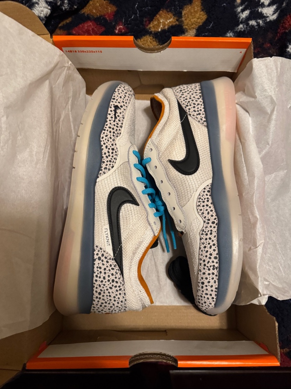 Nike SB PS8 Phantom/Black with Fossil and Monarch Accents NEW